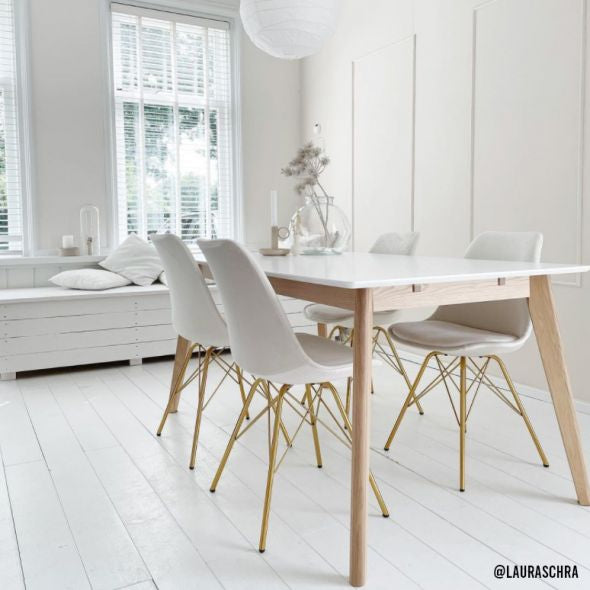 Dining Chair - Velvet Dark Green, Comfort Shell & Metal Frame Gold – Velvet | Kick Collection