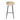 Barhocker – Champagnerfarbener Samt, Schwarzes Metall, Elegante Form - Finn | Kick Collection