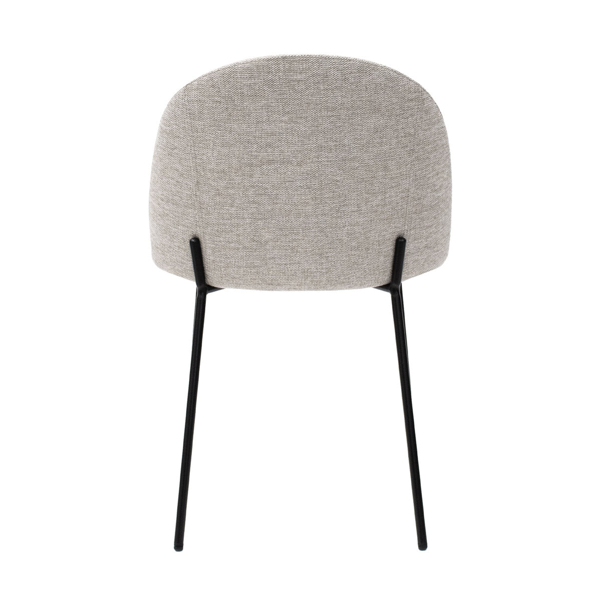 Esszimmerstuhl – Strukturstoff Bezug, Metall Gestell, Champagne Farbe - Noa | Kick Collection