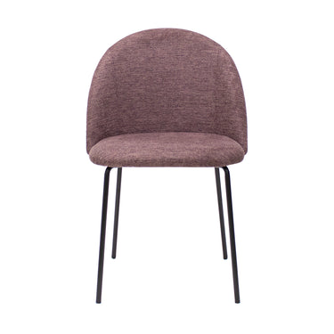 Esszimmerstuhl Modernes Design, Gepolsterter Sitz, Ergonomische Rückenlehne, Metallgestell – Noa | Kick Collection