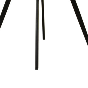 Esszimmerstuhl – Velvet Stoff, Schwarzes Metallgestell, Dunkelgraue Farbe - Karl | Kick Collection