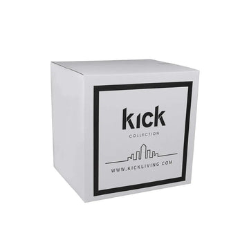 Esszimmerstuhl – Velvet Stoff, Metall Gestell, Schwarze Farbe - Lenn | Kick Collection