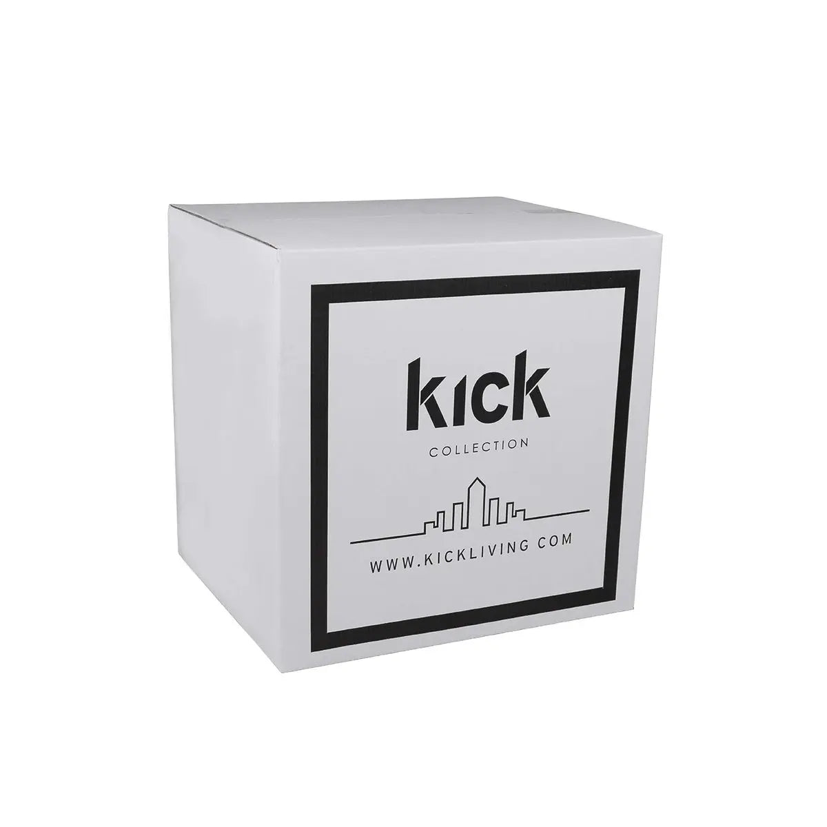 Esszimmerstuhl – Velvet Stoff, Metall Gestell, Dunkelgrüne Farbe - Lenn  | Kick Collection