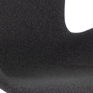 Drehstuhl – Bouclé Stoff, Drehbares Metallgestell, Dunkelgraue Farbe - Novi | Kick Collection