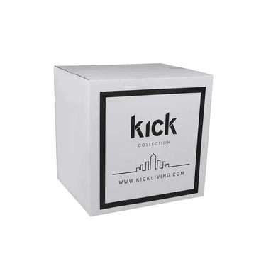Barstuhl – Bouclé Stoff, Metallrahmen, Rückenlehne Design, Dunkelgrau - Sepp | Kick