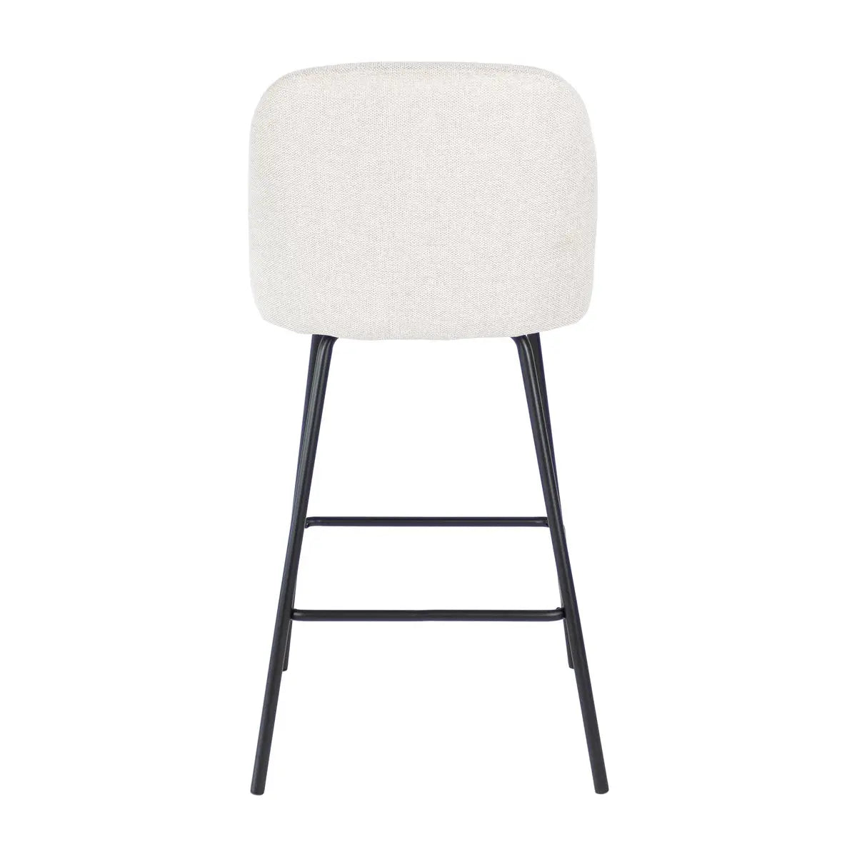 Barstuhl – Texture Stoff, Metall Gestell, Champagne Farbe - Lucy | Kick Collection