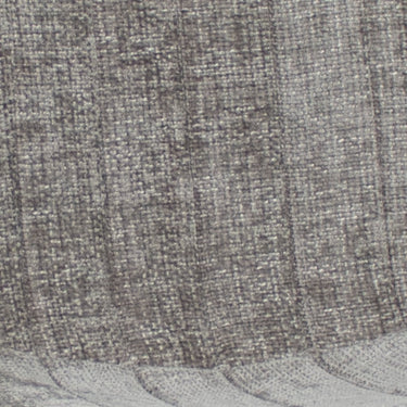 Esszimmerstuhl – Graues Chenille, Schwarzes Metall, Gestreifte Nähte - Sem | Kick Collection