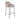Barhocker – Taupe Stoff, Schwarze Beine, Feine Lehnen - Suus | Kick Collection