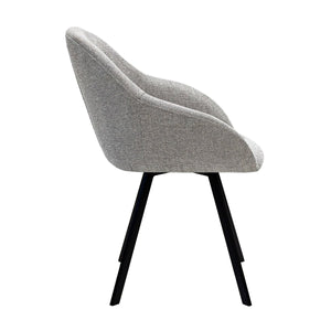 Dining Chair Upholstered Fabric with Padded Seat – Olof | Kick Collection