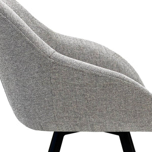 Dining Chair Upholstered Fabric with Padded Seat – Olof | Kick Collection