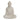 Decorative Buddha Statue Made of Polyresin in Beige with a Matte Finish, Detailed Sculptural Form & Freestanding Design | Wurm