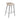 Bar Stool Fabric Upholstery, Comfortable Seat, Black Metal Frame, Modern Design - Riga | Kick Collection