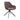 Drehstuhl – Violetter Stoff, Schwarzes Gestell, Feine Steppung - Jule | Kick Collection