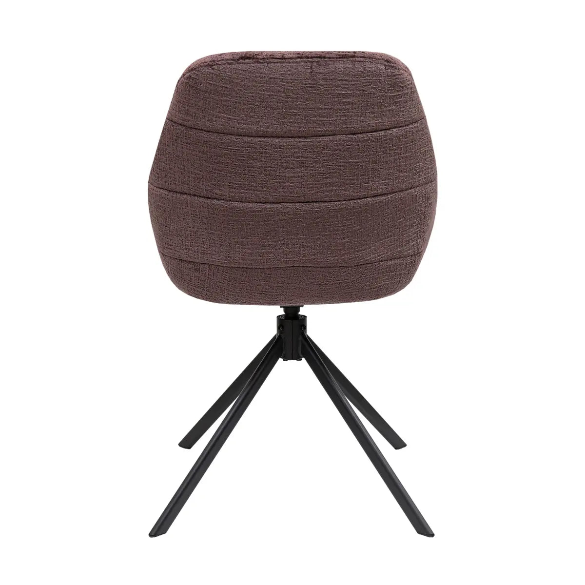 Drehstuhl – Texture Stoff, 360° Drehfunktion, Lila Farbe - Jule | Kick Collection