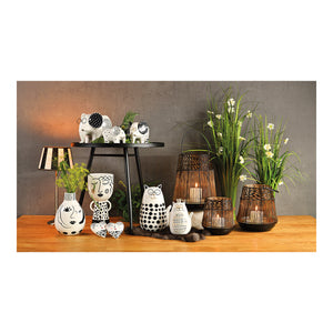 Blumentopf Keramik in Elefantenform mit glatter Oberfläche und dekorativem Design | Wurm