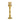 Candle holder with double function Gold metal decorative & versatile | Wurm