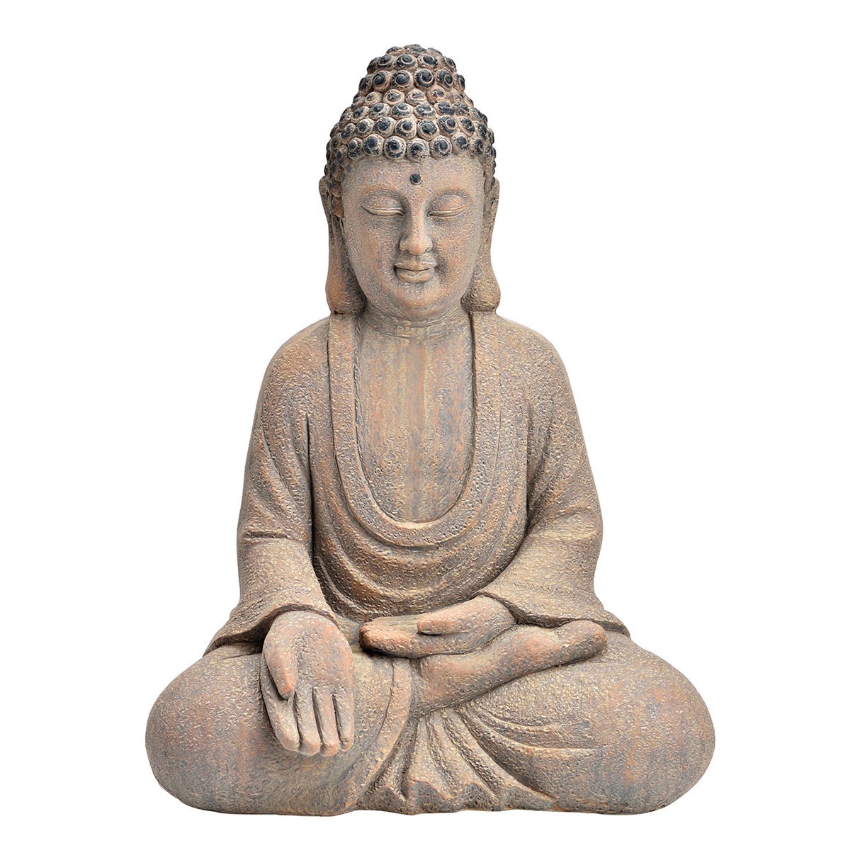 Dekofigur - Magnesia Antik Braun – Buddha | Wurm