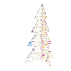 Dekoobjekt - 720 LED-Lichter, Warmweißes Licht, Integrierter Timer, Wetterfester IP44-Adapter | Wurm
