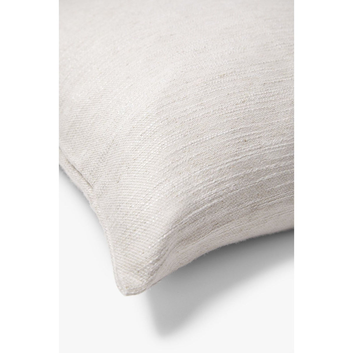 Kissenbezug – Bio-Baumwolle, Horizontale Webung, Naturfarbe - Hazel | Studio Femme Home