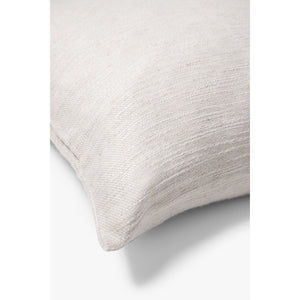 Kissenbezug – Bio-Baumwolle, Horizontale Webung, Naturfarbe - Hazel | Studio Femme Home