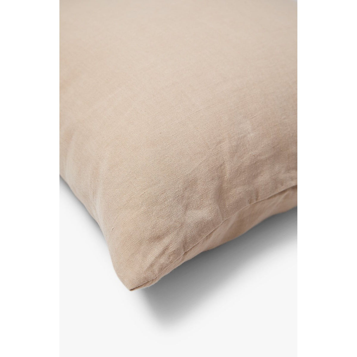 Cushion Cover – Washed Linen, Fine Structure, Tone-on-Tone Zipper – Scotty | Studio Femme Home