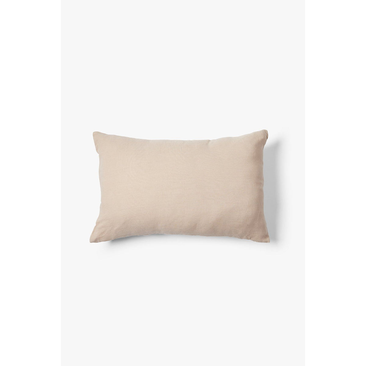 Cushion Cover – Washed Linen, Fine Structure, Tone-on-Tone Zipper – Scotty | Studio Femme Home