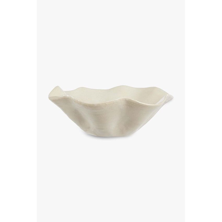 Schale – Keramik Steingut, Minimalistisches Design, Ecru Farbe - Kate | Studio Femme Home