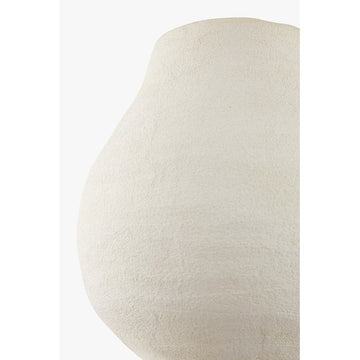 Vase – Handgefertigtes Steingut, Matte Oberfläche, Glasierte Innenseite, Handwerkliches Design – Cleo | Studio Femme Home