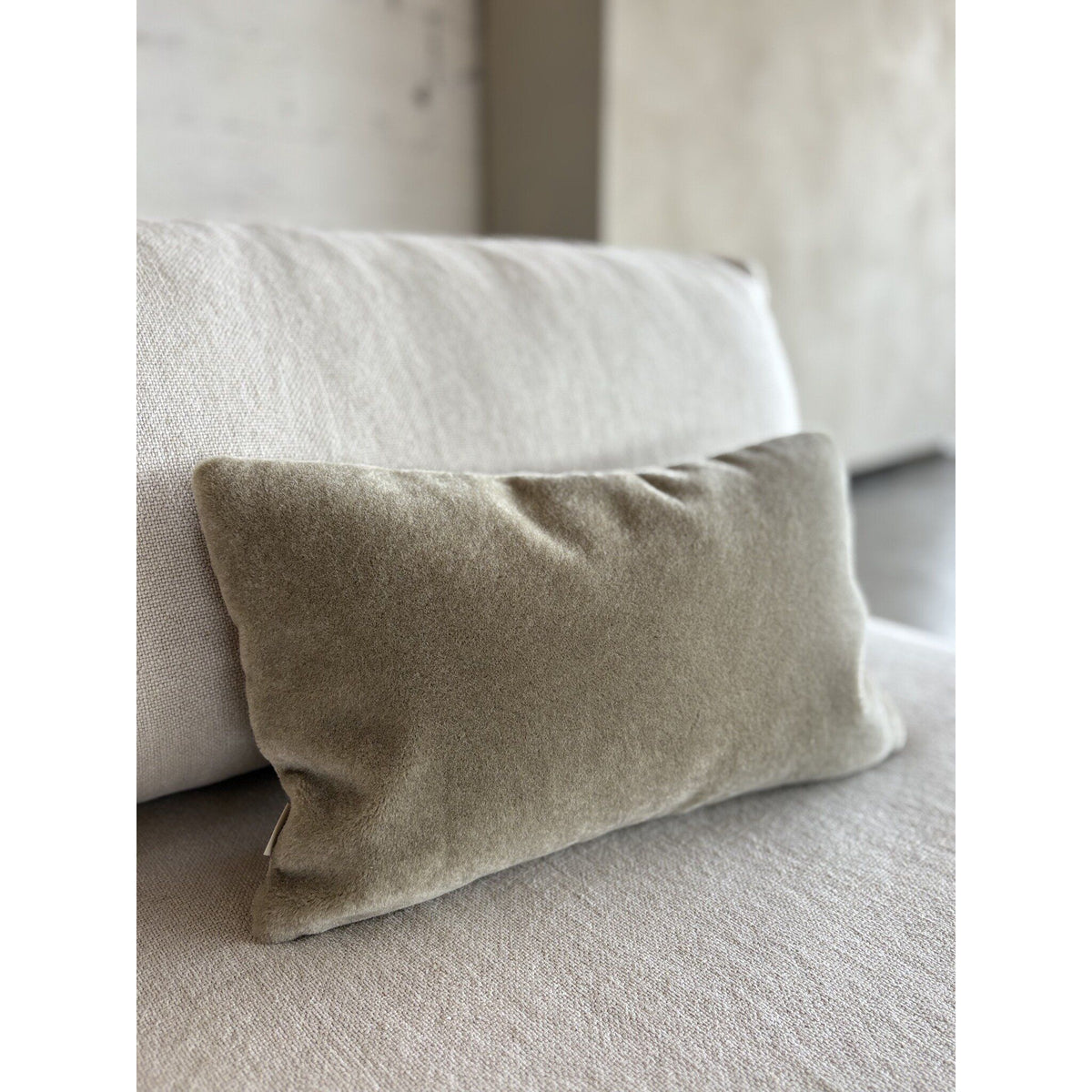 Cushion Cover – Mohair Velvet, Cradle to Cradle Bronze Certified, Recycled Polyester – Amy | Studio Femme Home