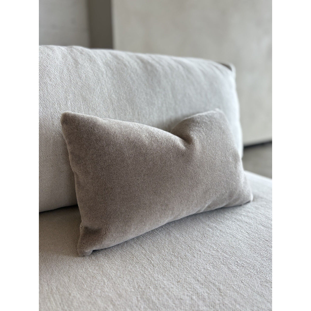 Cushion Cover – Mohair Velvet, Cradle to Cradle Bronze Certified, Recycled Polyester – Amy | Studio Femme Home