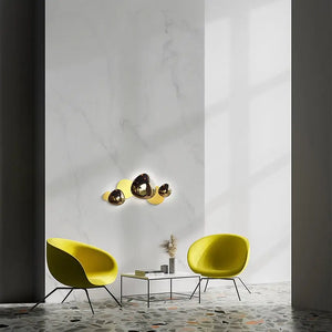 Wall lamp Brushed & Polished Gold Stainless Steel, Integrated 13 W LED 3000 K – Jack-stone | Maytoni
