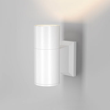 Wandleuchte mit weißem Aluminiumgehäuse und versiegeltem Sicherheitsglas – Bowery | Maytoni - Esszett Luxury | Stilvolles Wohnen mit Charakter