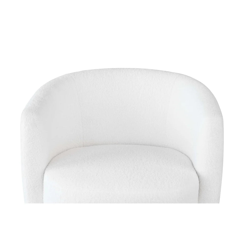 Sessel mit Teddy - Stoff extra gepolstert & stabilem Eisen - Gestell – Aveiro 125 | Kayoom - Esszett Luxury | Stilvolles Wohnen mit Charakter