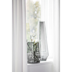 Vase – Graues Glas, als Windlicht nutzbar - Linea | Fink Living