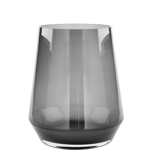 Vase – Graues Glas, als Windlicht nutzbar - Linea | Fink Living