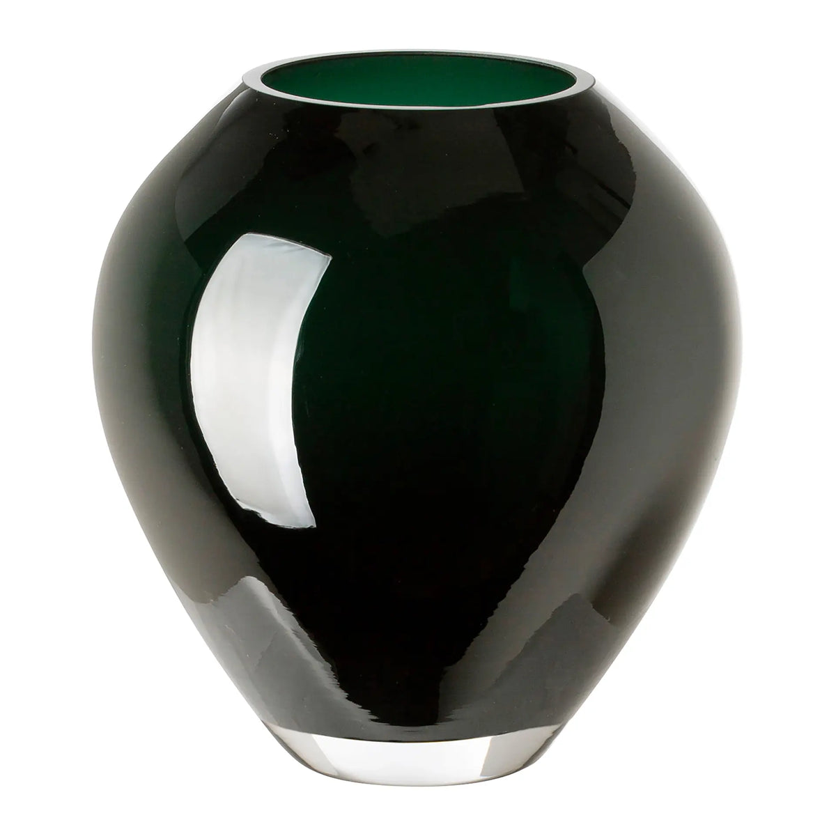 Vase – Mundgeblasenes Glas, Zeitlose Form, Elegante Optik - Livia | Fink Living