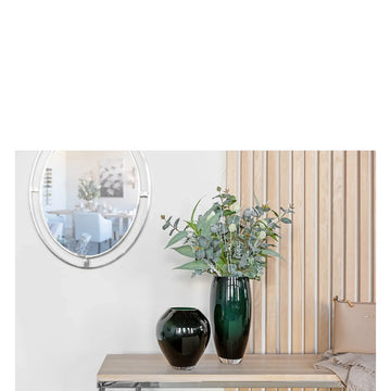 Vase – Mundgeblasenes Glas, Zeitlose Form, Elegante Optik - Livia | Fink Living