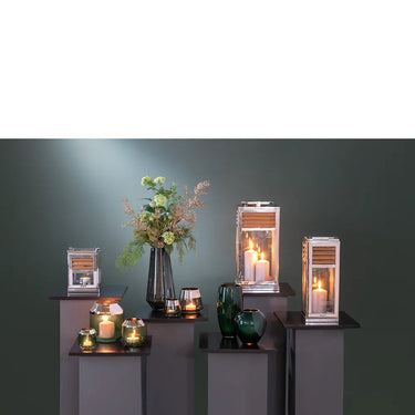 Vase – Mundgeblasenes Glas, Zeitlose Form, Elegante Optik - Livia | Fink Living