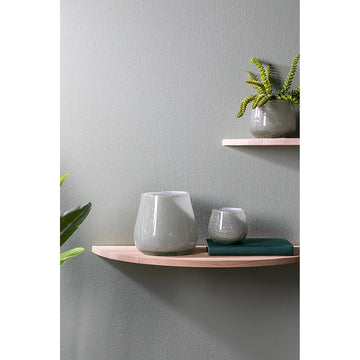 Glasvase Windlicht – Farbverlauf, Strukturdekor, Unikat - Marly | Fink Living