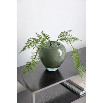 Vase – Strukturierte Glasoptik, Warme Farbnuancen, Ausdrucksstarkes Design - Lesly | Fink Living