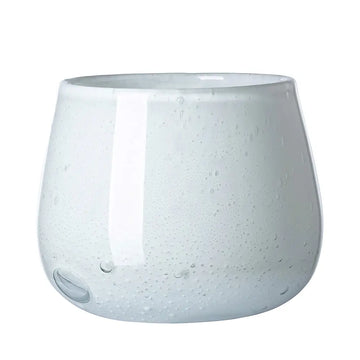 Glasvase Windlicht – Farbverlauf, Strukturdekor, Unikat - Marly | Fink Living