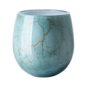 Vase – Goldeinschlüsse Glas, Warme Lichtwirkung, Vielseitige Dekoration - Cosmic | Fink Living