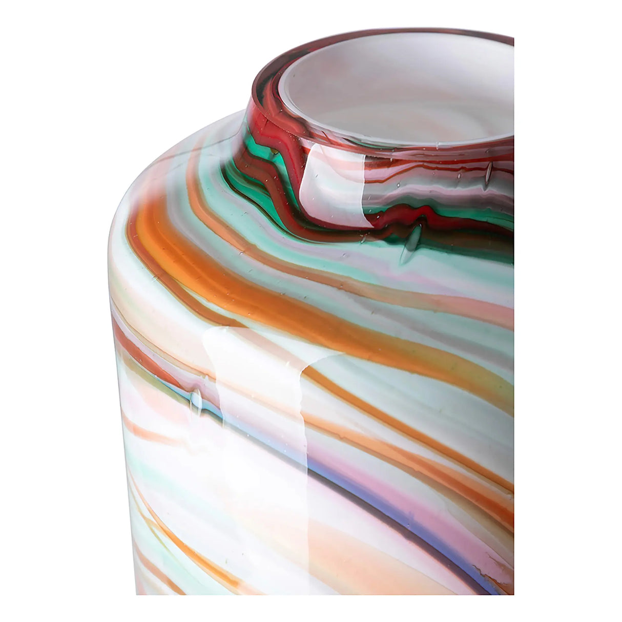 Glasvase – Mundgeblasen, Glasdesign, Zeitlos - Sancho | Fink Living