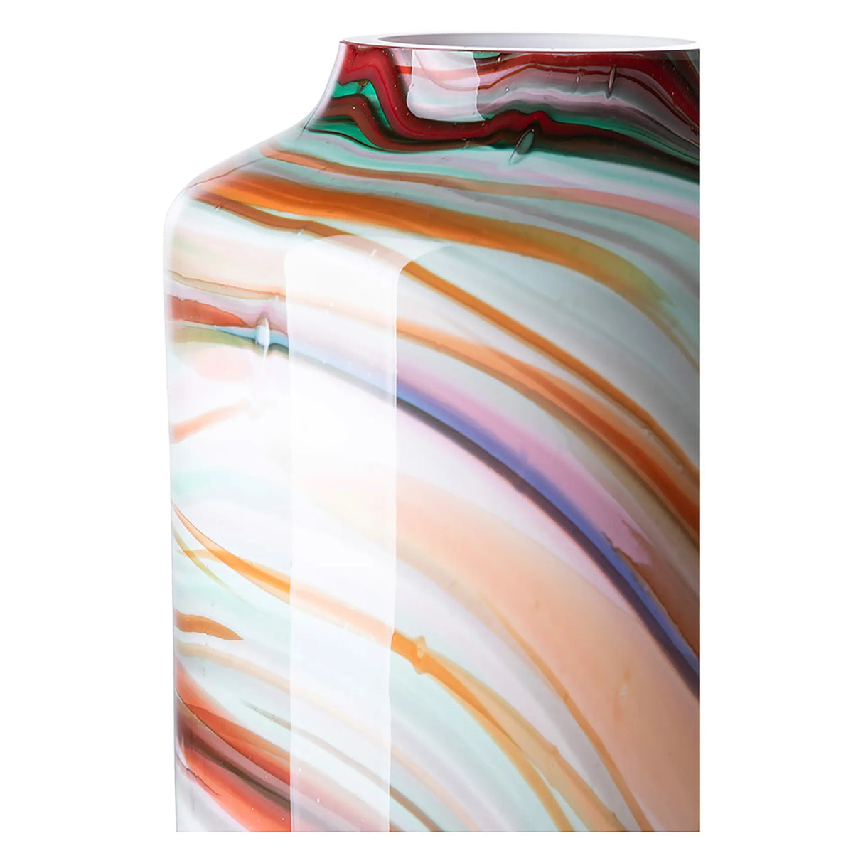 Glasvase – Mundgeblasen, Glasdesign, Zeitlos - Sancho | Fink Living