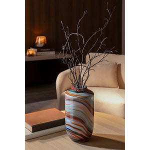 Glasvase – Mundgeblasen, Glasdesign, Zeitlos - Sancho | Fink Living