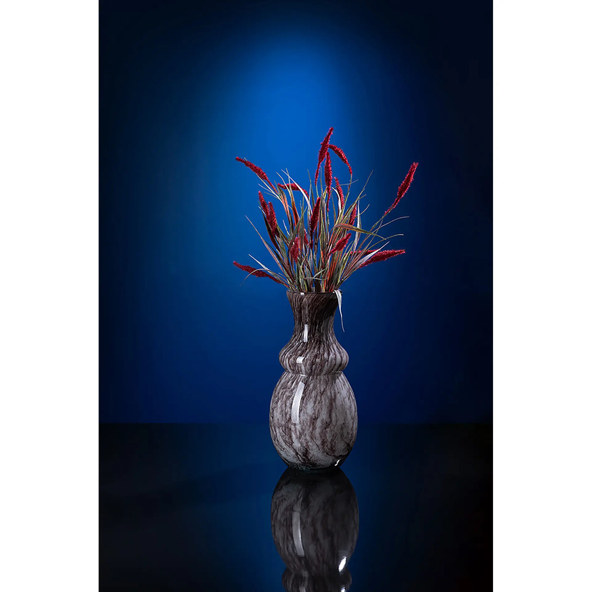 Glasvase – Glattes Design, Zylindrische Form, Glasmaterial, Sand - Ruma | Fink Living