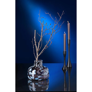 Glasvase – Markantes Muster, Harmonische Farbakzente, Vintage Charakter - Gosy | Fink Living