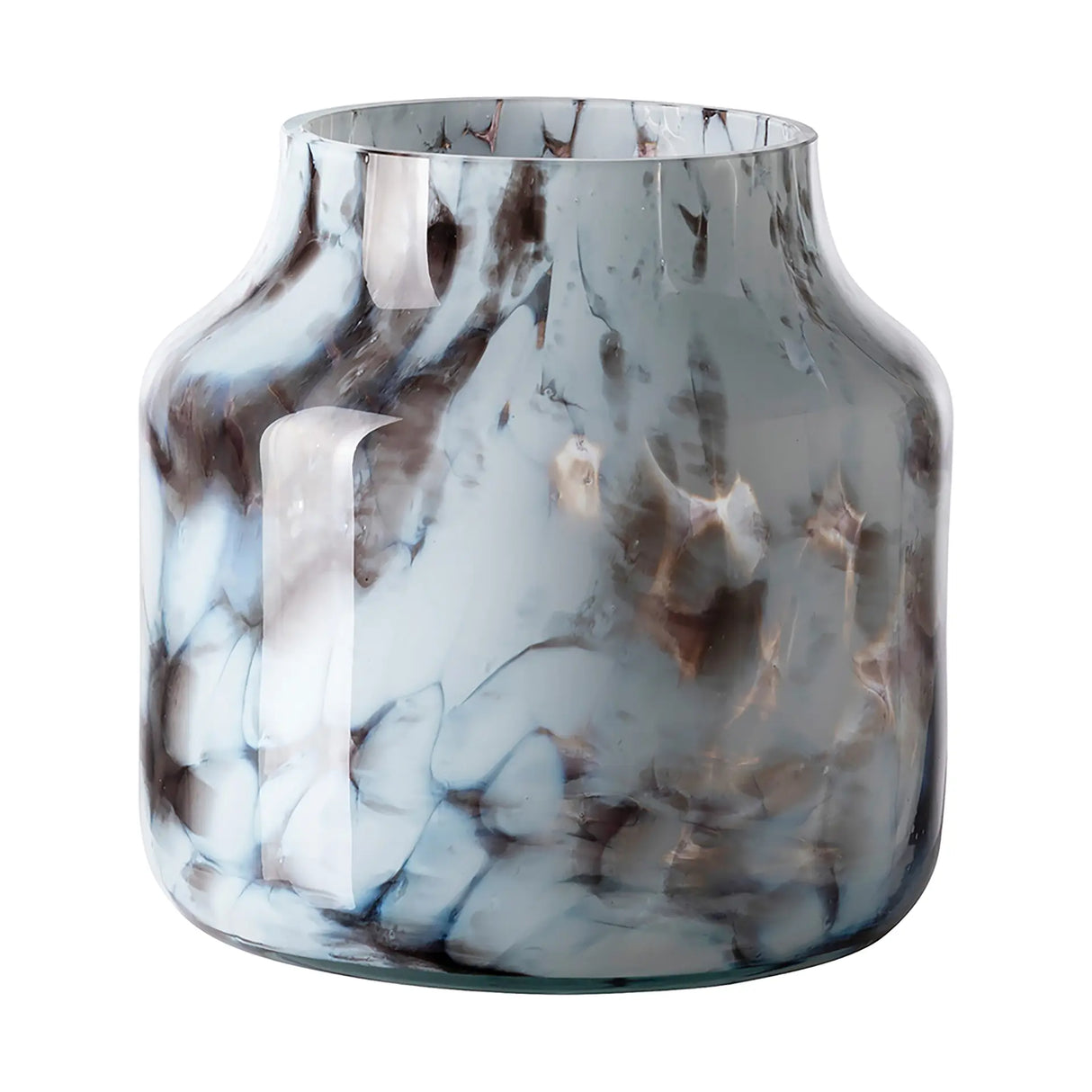 Glasvase Windlicht – Vintage Stil, Farbglas, Glaskunst - Pantea | Fink Living