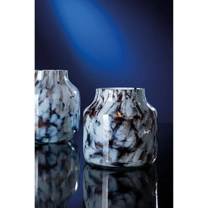Glasvase Windlicht – Vintage Stil, Farbglas, Glaskunst - Pantea | Fink Living
