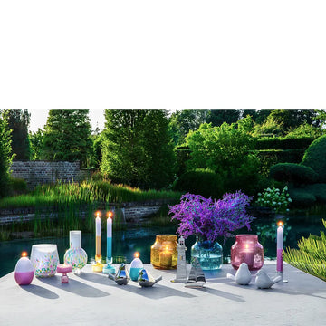 Vase – Revolt Design, Zylindrische Form, Opalglas, Weiß - Henny | Fink Living